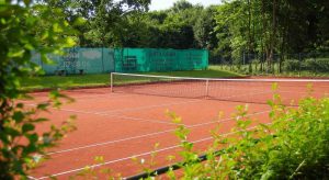 Types of tennis court surfaces